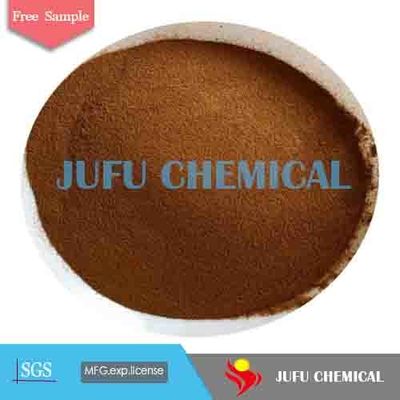 Saupoudrez le sodium Lignosulfonate comme agent réducteur de l'eau/additif concret dans la construction
