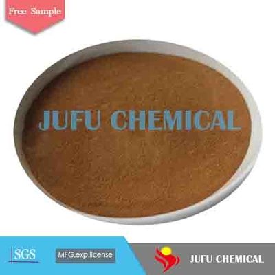 Saupoudrez le sodium Lignosulfonate comme agent réducteur de l'eau/additif concret dans la construction