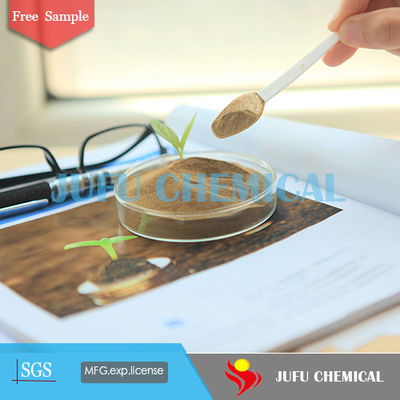 Additif acide Lignosulfonic de textile de mélange de ciment de sel de calcium de CALS