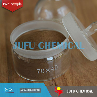Poudre additive de Ligno de boue de l'eau de charbon de Lignosulfonate de calcium